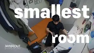 living in the smallest room in Korea | JAYKEEOUT