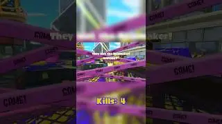 The wipeout that won the game | #splatoon3 #gaming #killstreak