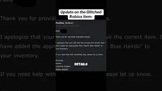 Update On The Broken Roblox Gift Card #roblox