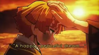 Zenitsu's Legendary dream 🥺 || Demon slayer anime 🔥