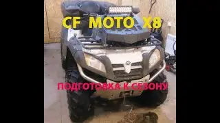 CF Moto X8 ATV - Preparing for the Season