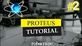 Proteus Tutorial #2 - Using Arduino in Proteus (Obstacle avoidance bot simulation)
