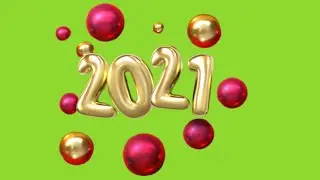 Happy New Year Green screen Effects || Animation & Green screen Effects for New year 2021||