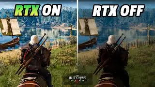 The Witcher 3: RTX ON vs RTX OFF | 1080P, RTX 2060