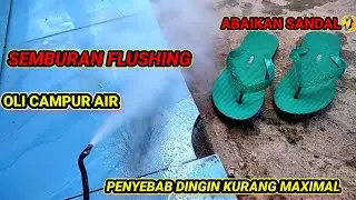FLUSHING KONDENSOR 10U//KULKAS POLYTRON TIDAK DINGIN#polytron
