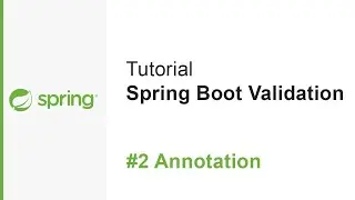 spring boot validation #2 annotation