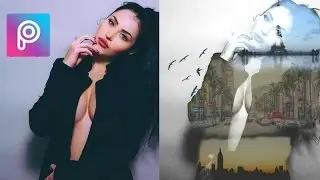 Efecto doble exposición || PicsArt Tutorial