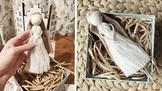 Мастер-класс к международному дню кукольника «Кукла в стиле макраме»