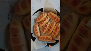 Сосиски в тесте🌭Қамырға оралған шұжықтар🌭