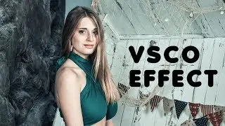 VSCO effect in Photoshop || Photoshop CC Tutorial