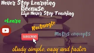 Finding area and perimeter of rectangle 😨😨😱 Maths concepts #youtube #video  #learn #maths #tricks