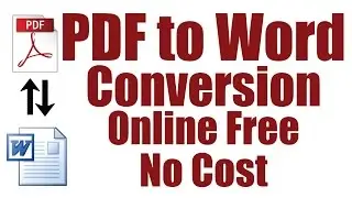 How To Convert PDF to Word Online FREE (PDF to Word Converter FREE)