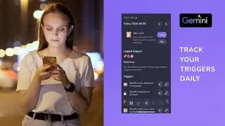 Trigger Journal App Promo Video for Gemini API Developer Competition