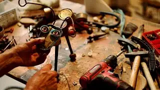 Animal Art Made from Waste & Recycled Materials