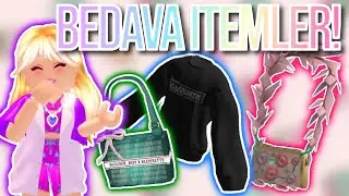 7 TANE BEDAVA İTEM! Roblox Bedava İtem Nasıl Alınır? Süremiz Kısıtlı!