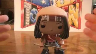 The Walking Dead POP! Funko Michonne review!