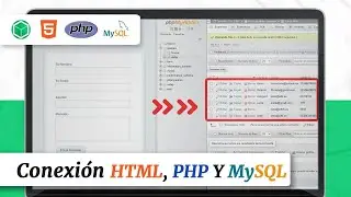 Conecta un Formulario HTML con PHP a una base de datos MYSQL 🥇