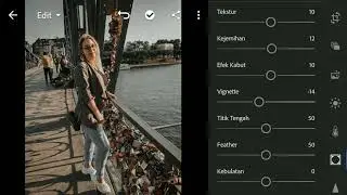 tutorial edit lightroom mobile | street presset