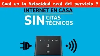 Internet en casa AT&T -  Velocidad Real