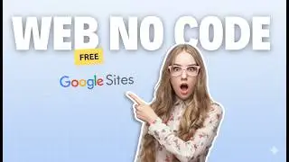 Crea tu sitio web de repostería con Google Sites - Guía paso a paso - No Code