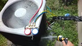 How To Help Failing Capacitors With A Condenser Clean. Rheem Ruud Payne Trane Carrier Lennox - HVAC