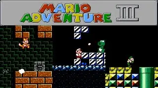 Mario Adventure 3 (Super Mario Bros. 3 Hack) World 3, Part 2 - NES/Famicom MiSTer FPGA Capture
