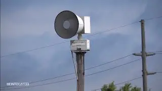 Federal Signal 2001 DC Siren Test, Alert & Attack, LaPorte, IN