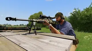 ArmA 3 обзор снайперских винтовок крупного калибра 12,7 мм, .408