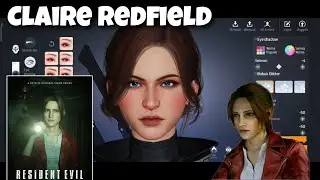 Free Face Code Undawn CHARACTER CREATION Claire Redfield Resident Evil