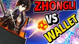 Pulling ZHONGLI when the UNTHINKABLE happened | GENSHIN IMPACT