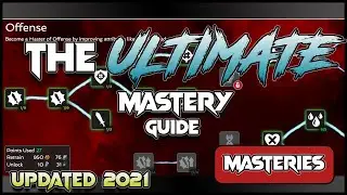 The ULTIMATE Mastery Guide! 2021 - Masteries Explained - Marvel Contest of Champions