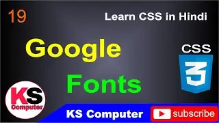 CSS Google Fonts