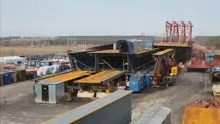 «АО «ДСК АВТОБАН»: таймлапс строительства обхода Тольятти (часть 2)