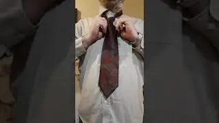 How to tie a NECKTIE (with explanations)