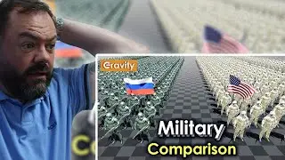 BRITS React to USA and Russia Military Power 2024