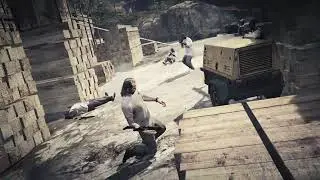 Grand Theft Auto V Saving Lamar and Horribly Gameplay