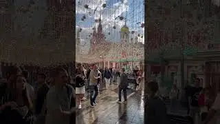 Никольская после дождя #дождьзаокном #дождь #никольская #краснаяплощадь #travel #москва