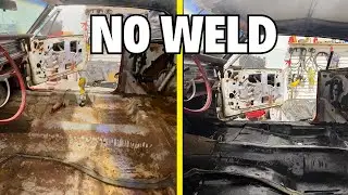 Floor Pan Repair Without Welding