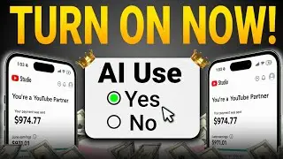 AI Voice Monetization? Turn On This YouTube Setting !