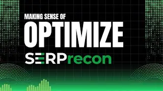 SERPrecon: Optimize Page