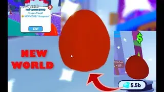 OMGGGG! UPDATE NEW WORLD AND NEW CODES IN PET SIMULATOR Z!ROBLOX