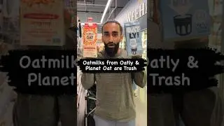 Oatmilks from Oatly & Planet Oat are Trash #oatmilk #oatly #oats