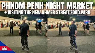 CAMBODIA VLOG: First Time in Phnom Penh Night Market | Ivan de Guzman