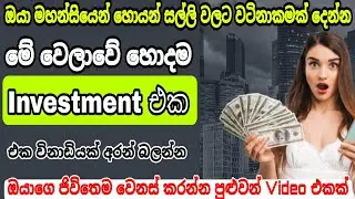 How To Invest In Cryptocurrencies For Beginners | Cryptocurrency Sinhala |  2022