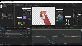 Hand gesture illustration and animation