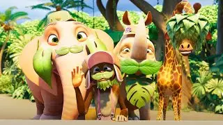 Costume Party - Jungle Beat | Munki and Trunk | WildBrain Fizz | Full Episodes | Kids Cartoon 2024