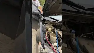 Обмерзает трубка высокого давления кондиционера Mitsubishi Lancer X