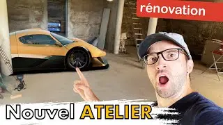 Je vous présente mon ATELIER de RÊVES ! le Benjamin's WORKSHOP (le vrai)