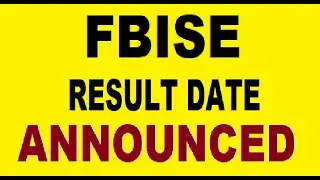 Matric And Intermediate Result 2021 | Result Dates 2021 |10th 12th Result Dates 2021(FEDERAL BOARD )