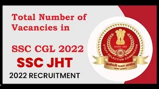 SSC Bumper Vacancies notification official for 2022 till September ! SSC CGL, SSC JHT etc!😍